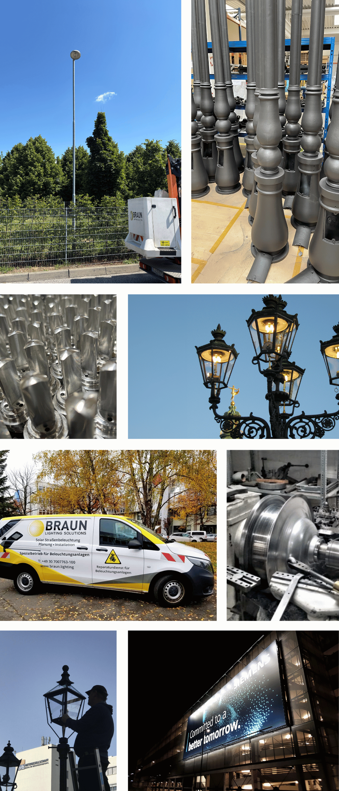 Collage von BRAUN Lighting Solutions Hello 2026