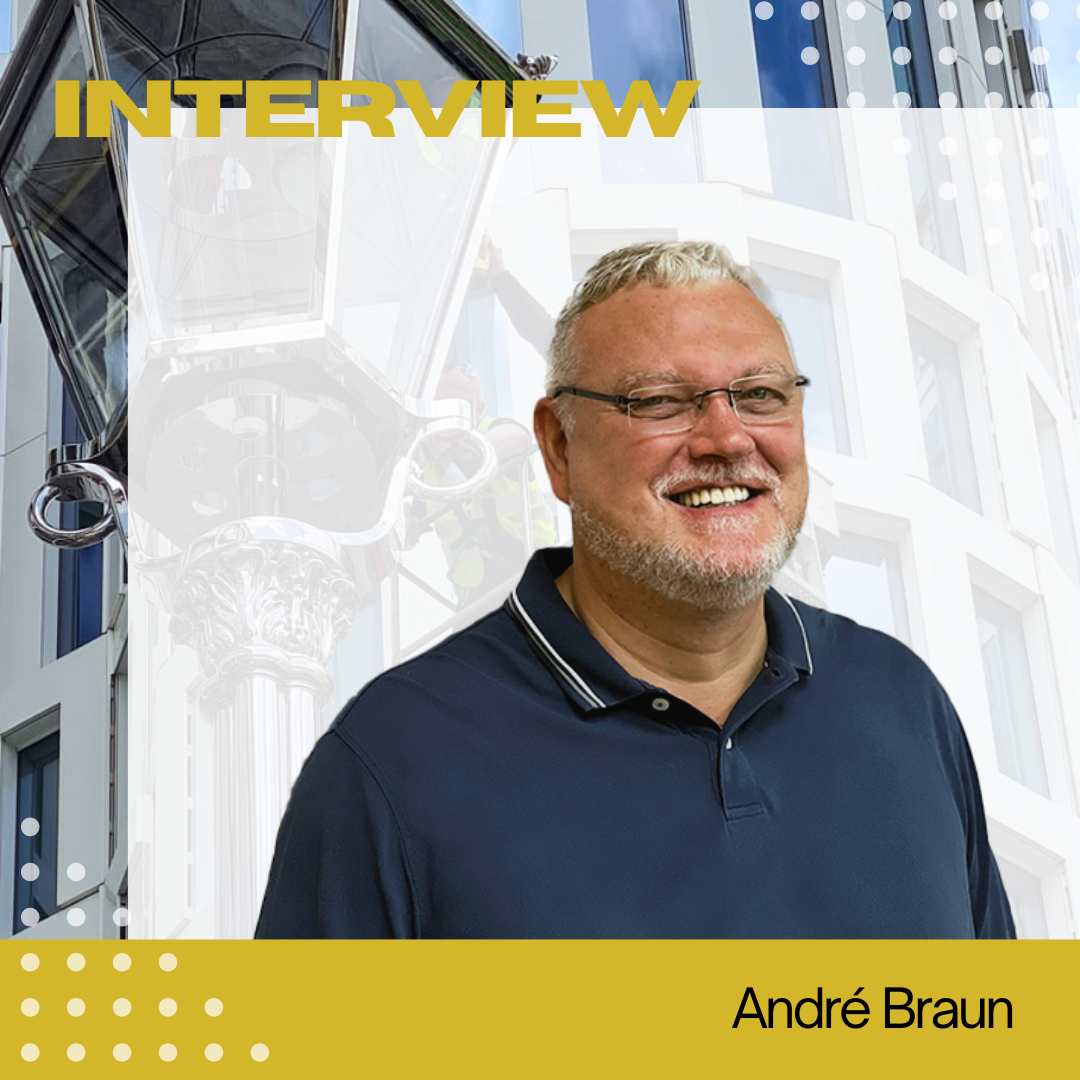 Abbildung von André Braun, Geschäftsführer von BRAUN Lighting Solutions. Ein Interview.